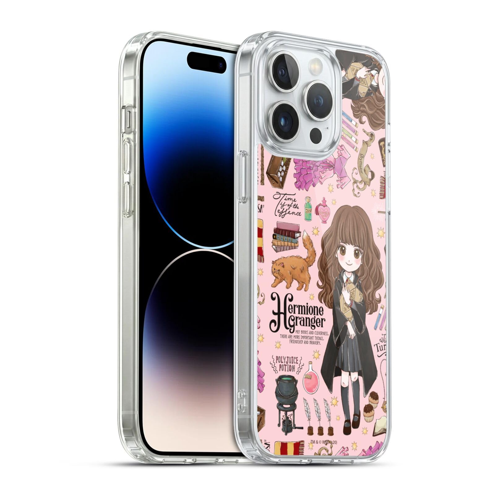 Head Case Designs Licenciado Oficialmente Harry Potter Patrón Luna Reliquias de la Muerte XXXVII Caso Funda de Gel Suave Compatible con Apple iPhone 12 / iPhone 12 Pro — view 68