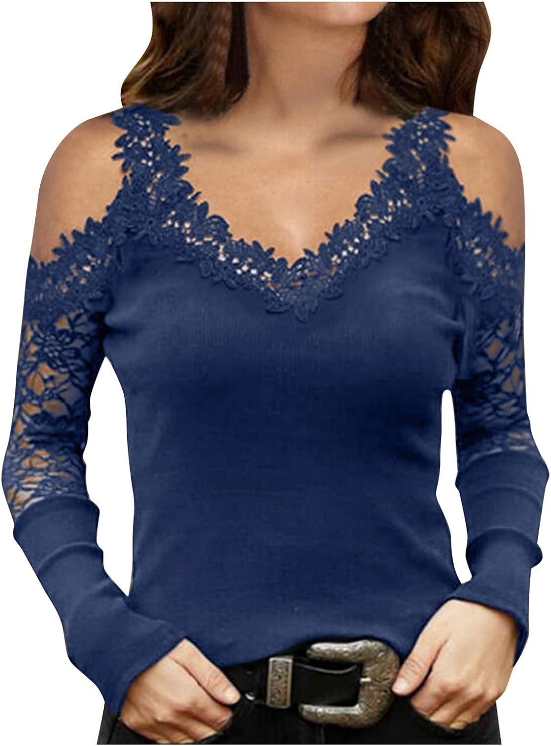 Manga de Encaje de Mujer Túnica de Manga Larga El Salvador Ubuy