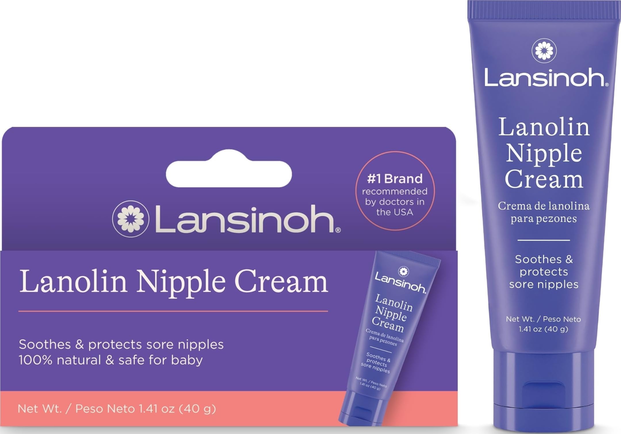 Lanolin Nipple Cream, 1.41 Ounces