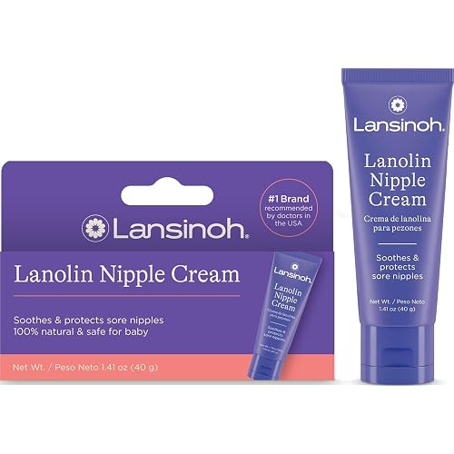 Lansinoh Lanolin Nipple Cream, 1.41 Ounces