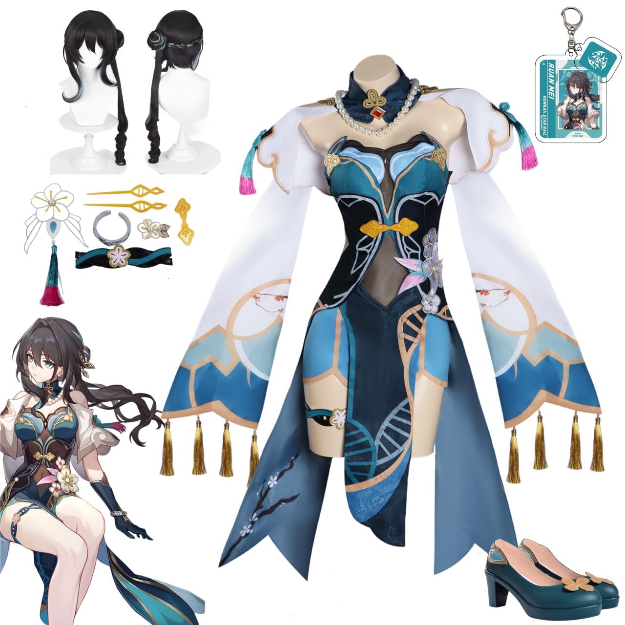 Amazon.co.jp: Camlia 崩壊：スターレイル 阮梅 ルアン 
