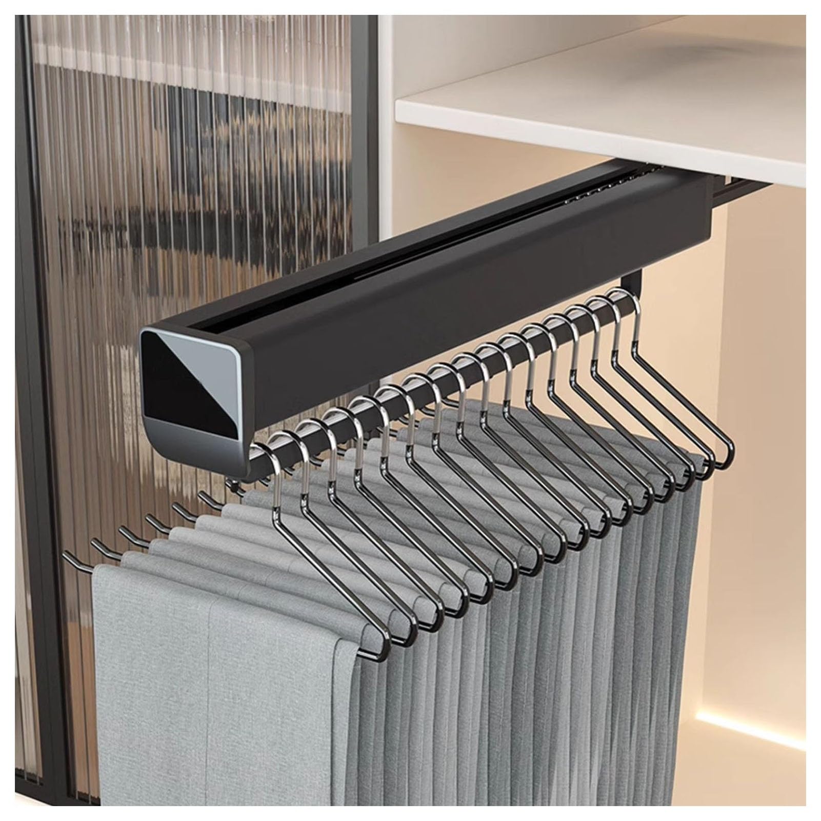 Support de cintre télescopique et portant amovible de 25KG