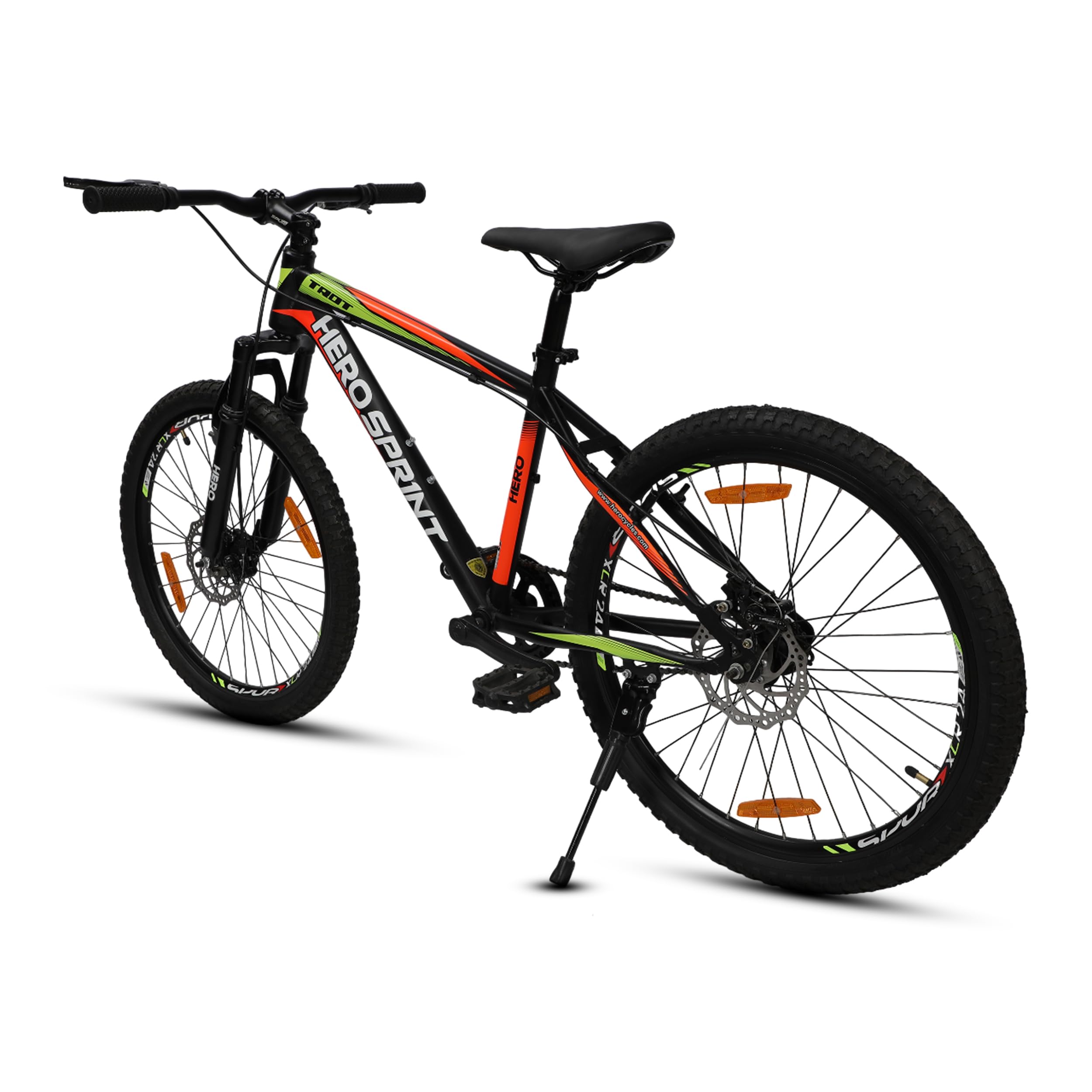 Orange Colour Price Of Bicycle Hero Sprint Mountain Bike Gear