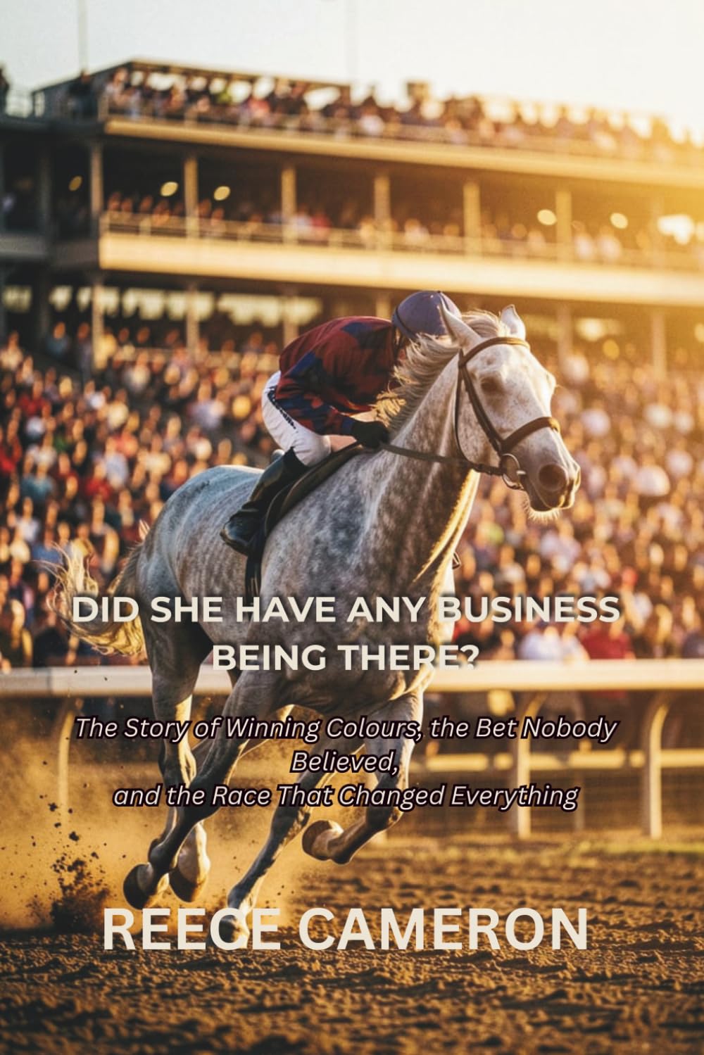 DID SHE HAVE ANY BUSINESS BEING THERE?: The Story of Winning Colours, the Bet Nobody Believed, and the Race That Changed Everything