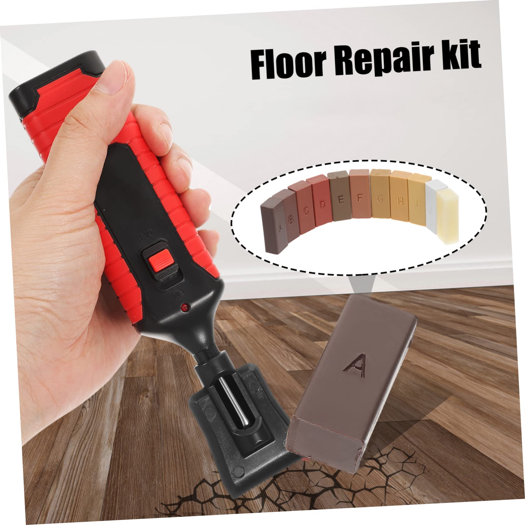 Healeved Laminate Floor Scratch Remover Wood Floor Filler Repair Kit Pet Mark Remover