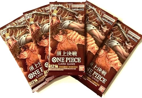 One Piece Paramount War Japanese 5X Booster Packs