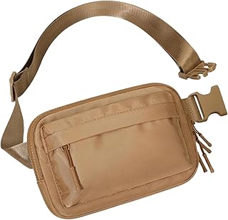 Riñonera para correr, riñonera de gran capacidad, riñonera para correr para hombres y mujeres, riñonera para entrenamiento, accesorios de equipo de correr, Marrón, Refer to description, Unisex