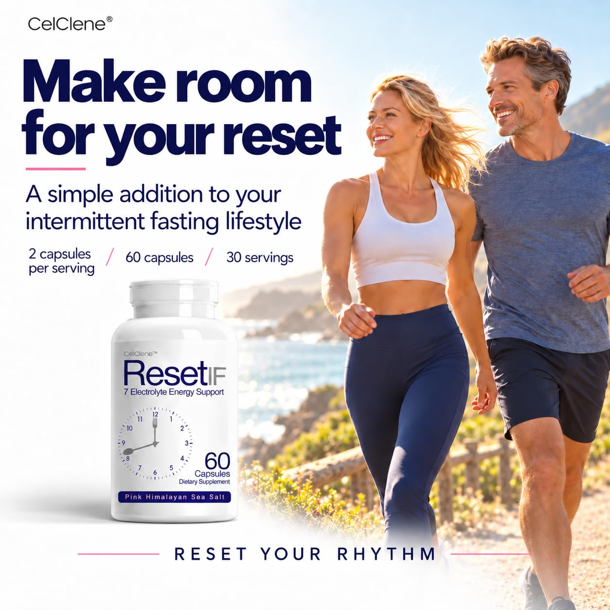 ResetIF, 7 Electrolytes, Methyl B12 & Methly Folate, Green Tea & Green Coffee Extracts, B Complex, Zinc, 72 Trace Minerals — Amazon image 6