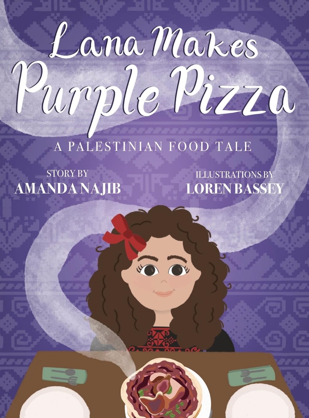 NB Publishing Lana Makes Purple Pizza Gebundene Ausgabe (US IMPORT)