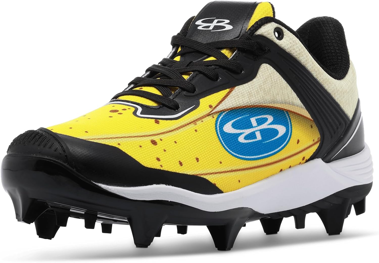 Boombah Viper Women's Molded Cleat - Banana Pitching Toe - Multiple Color Options - Multiple Sizes