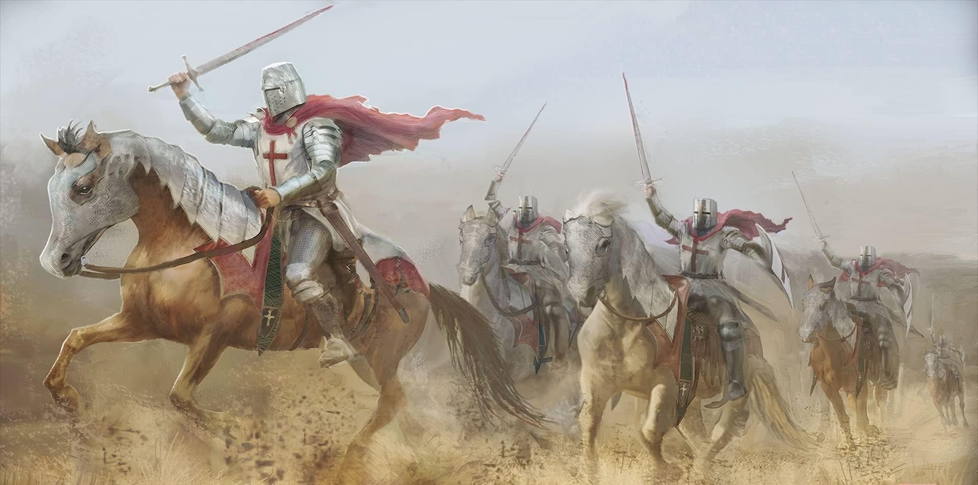 Surmount The Age Of Empires Wall Poster | Rooms, Hotels, Cafes Wall Decor Posters | Digitally Printed Wall Paintings | Without Frame Multicolor (Size 12x18, 300 GSM MATT)