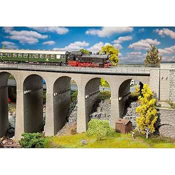 FALLER - Viadukt-Set „VAL TUOI“ - 222597 Val Tuoi Viaduct-set | In the countryside | Miniature worlds