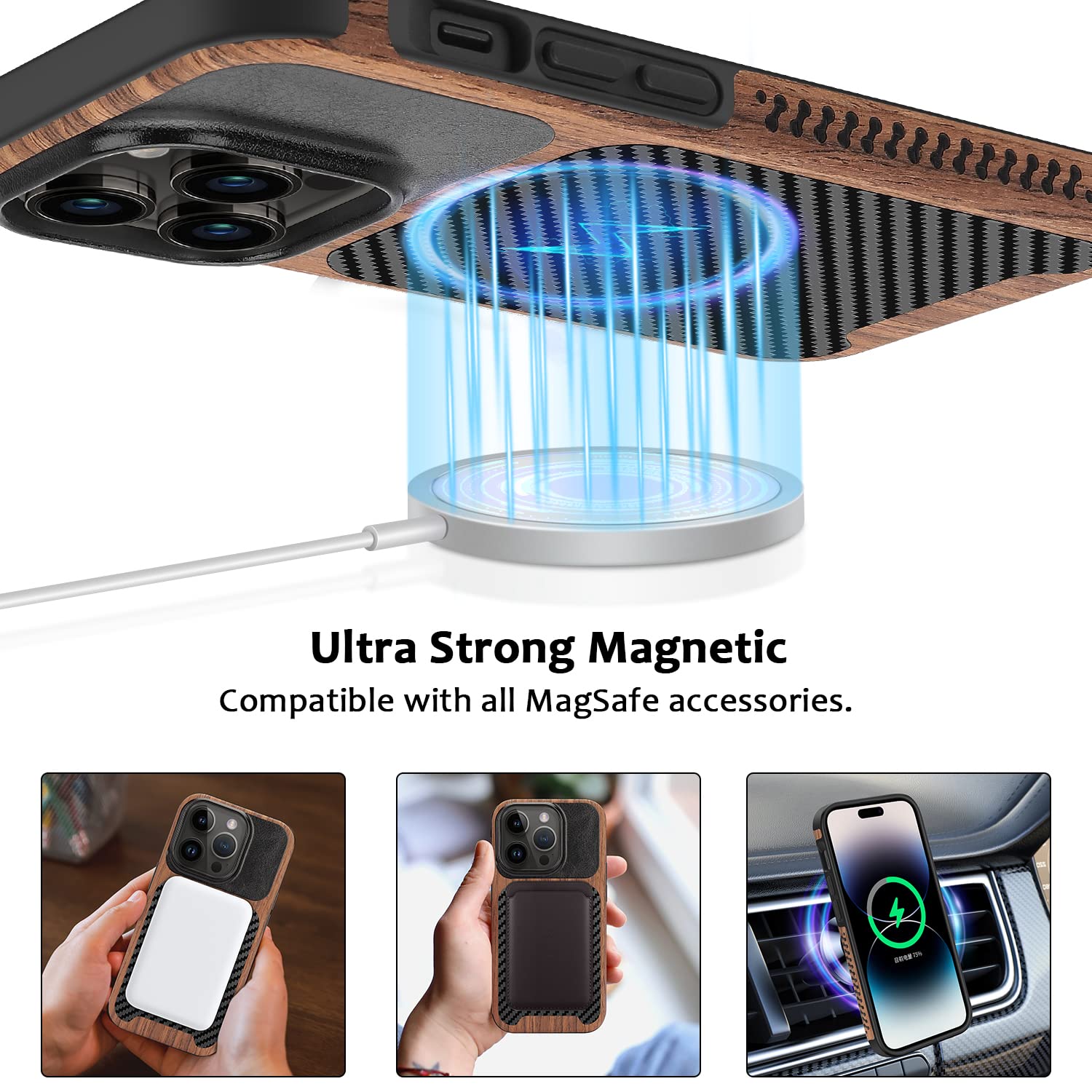 ❁dazzlin❁ Amazon.com: ZZDZZ Magnetic Case Compatible with iPhone 14 Pro Max