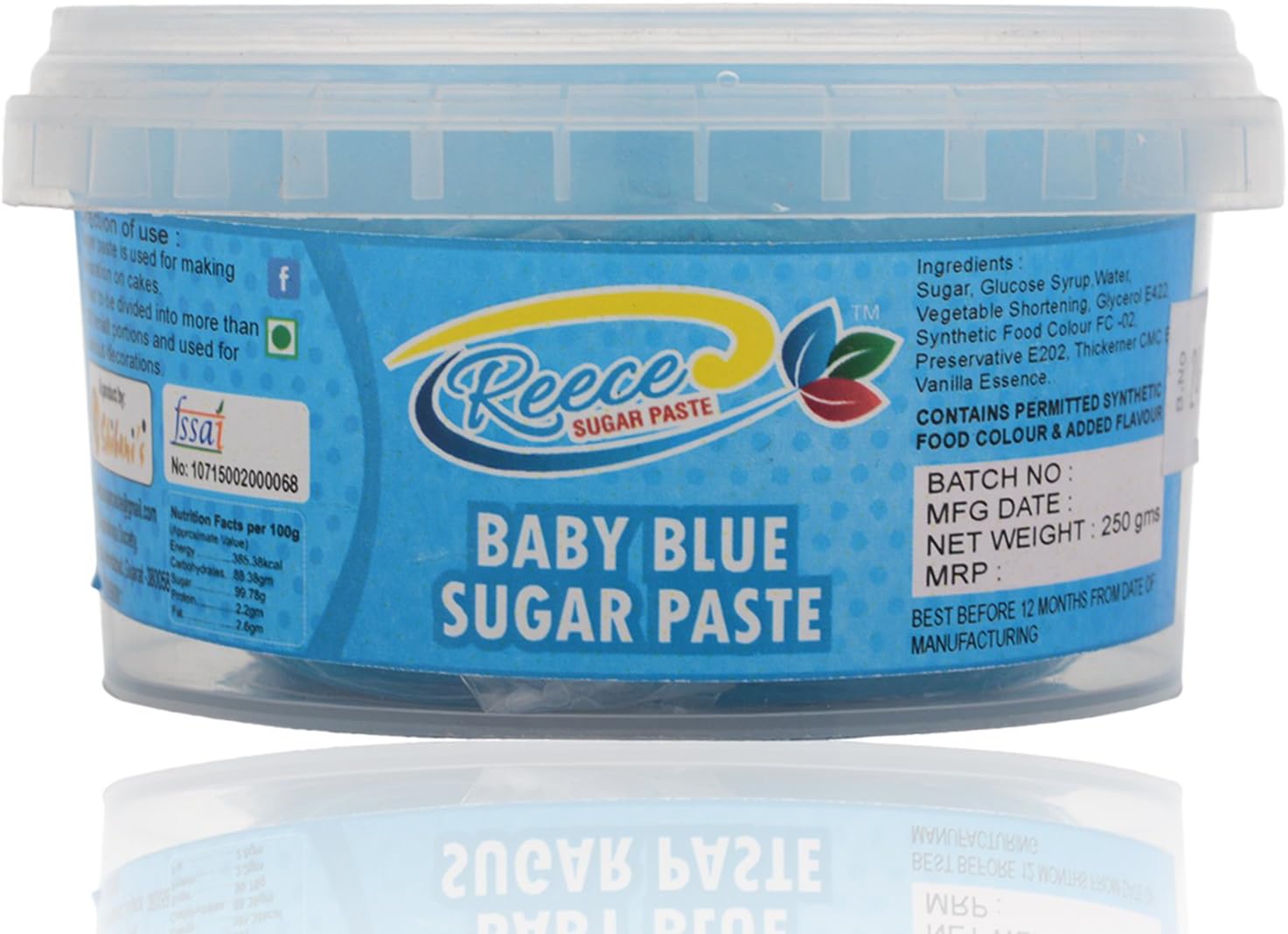 Reece Sugar Paste Sugarpaste Fondant 250 Grams