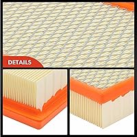Vista 7 de A-Premium Engine Air Filter Compatible with Jeep Cherokee, 2014 2015 2016 2017 2018, Flexible Panel, Replace# 52022378AA