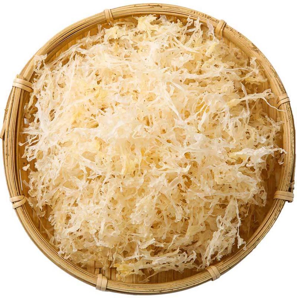 Brandelli di Tremella essiccati, fungo bianco di alta qualità 250g, nuovo raccolto, brandelli uniformi, puliti e privi di impurità, adatti per piatti freddi e zuppa di Tremella