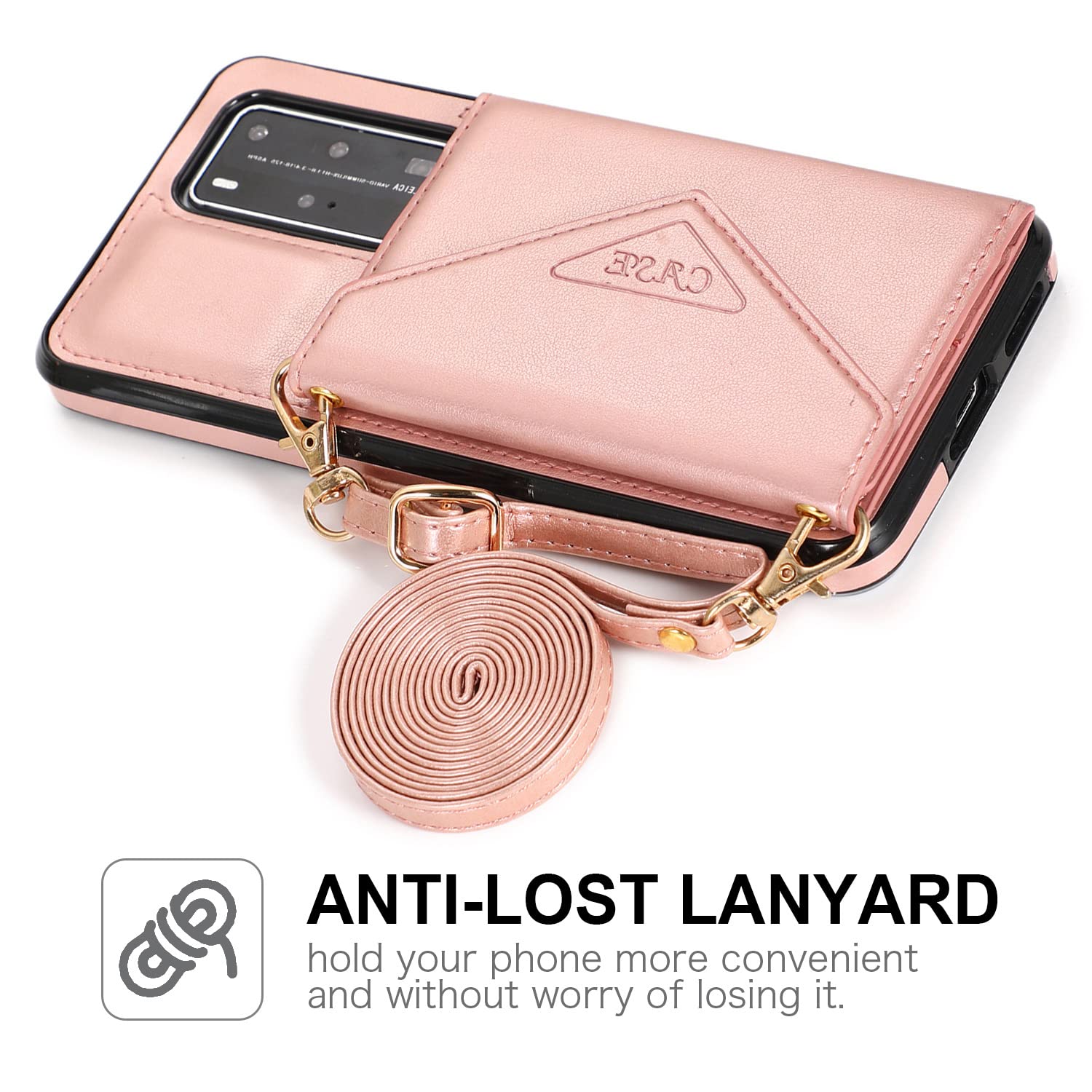 Custodia Saturcase Per Huawei P30 Pro - Pelle PU, Chiusura Magnetica