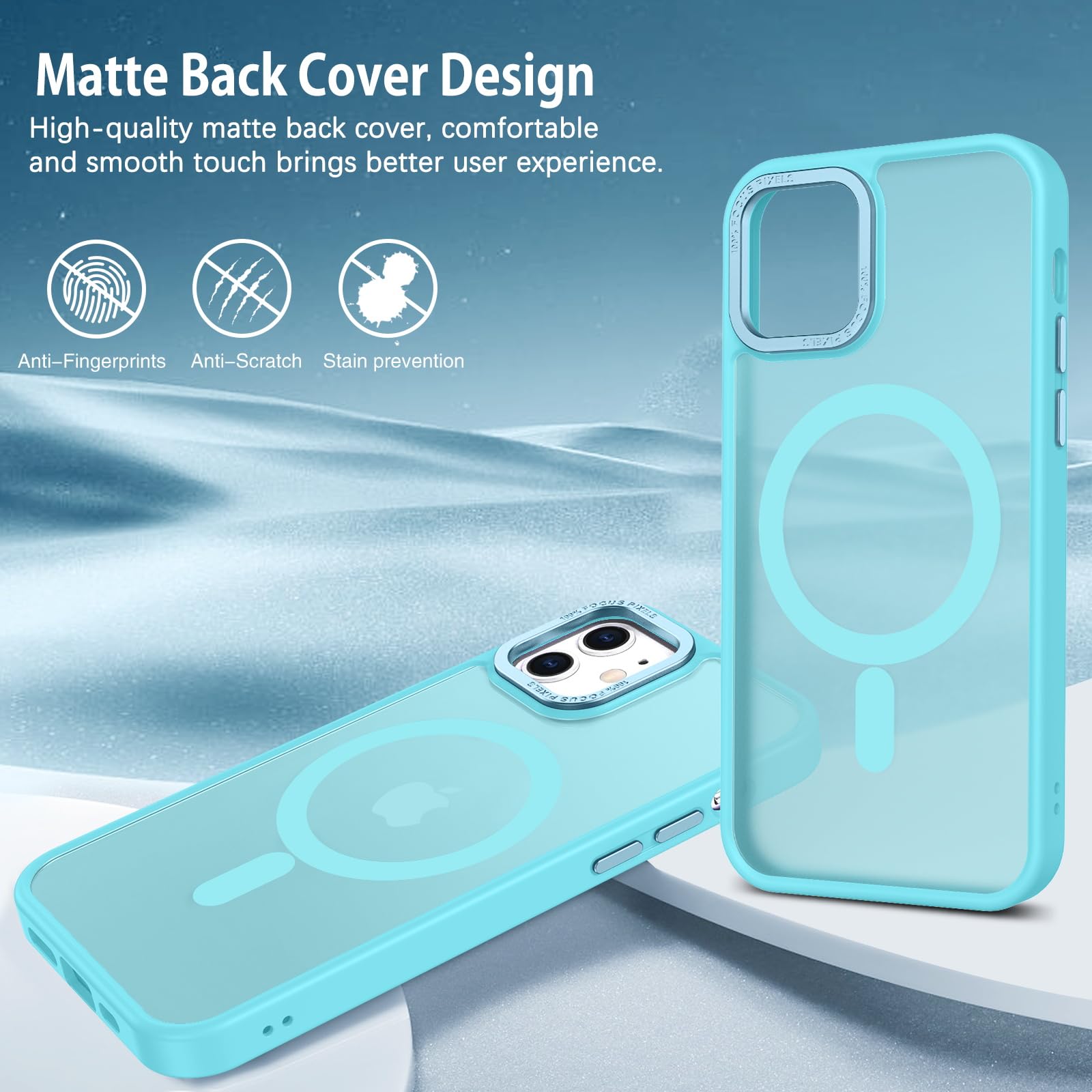 Cover Trasparente Con Fiori Per IPhone 12 Mini, Custodia In TPU Morbido Con Air Cushion, Antigraffio, Rosa