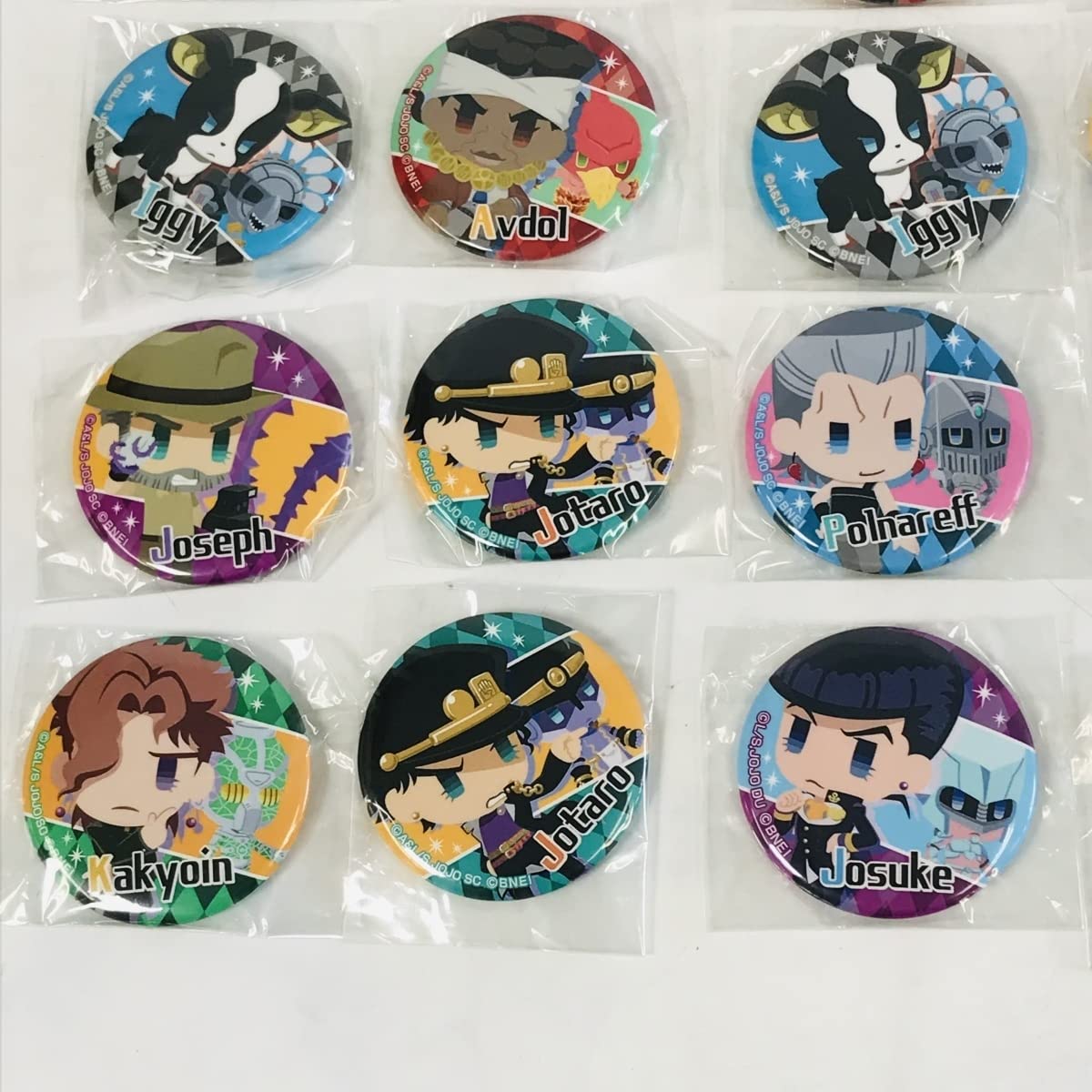 Amazon.co.jp: 新古品 CANバッジ ジョジョのピタパタポップ ジョジョの 