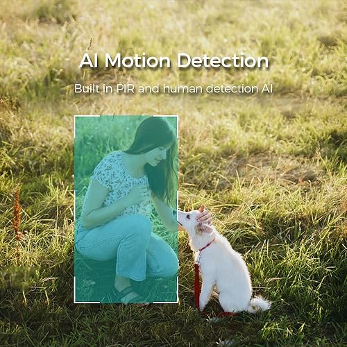 Miniatura 3 de 3-Link Cámaras de seguridad inalámbricas para exteriores, cámaras alimentadas por batería para seguridad del hogar, sin tarifa mensual, foco