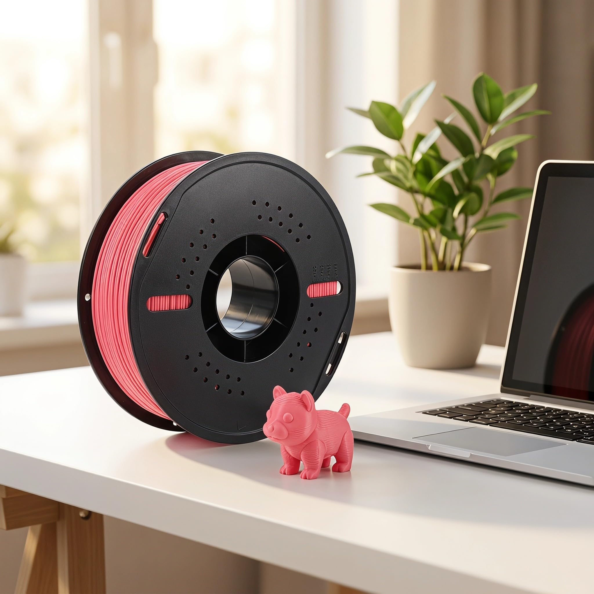 D-druckerfilament Rosa Pla 1,75mm 1kg Spule für Drucker