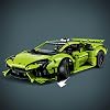 LEGO Technic Lamborghini Huracán Tecnica 42161 – يمكن تصنيعها لعشاق السيارات للأطفال من سن 9 سنوات فما فوق، سيارة رياضية فائقة، فكرة هدية لمحبي طرازات المركبات (806 قطعة)