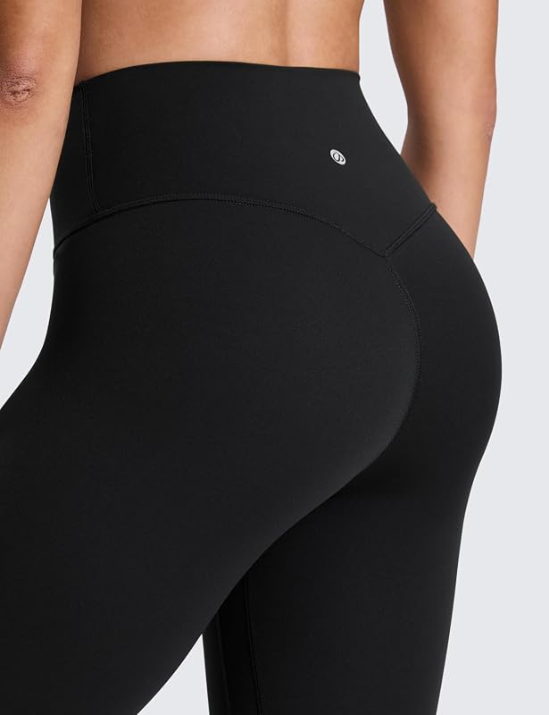 CRZ YOGA SculptAir No Front Seam Leggings 25" Black Small image 6