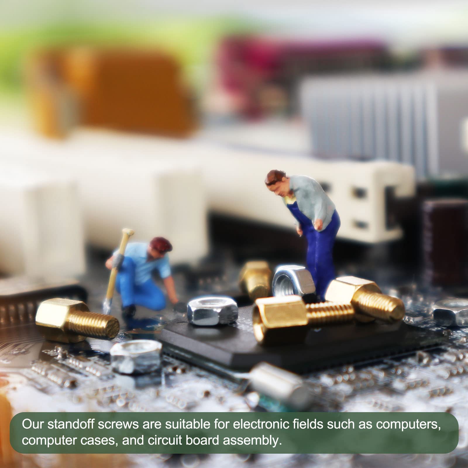 10x M4 Messing Abstandshalter Set - Sechskant Gewindeständer Für Elektronik & PCB Platinen