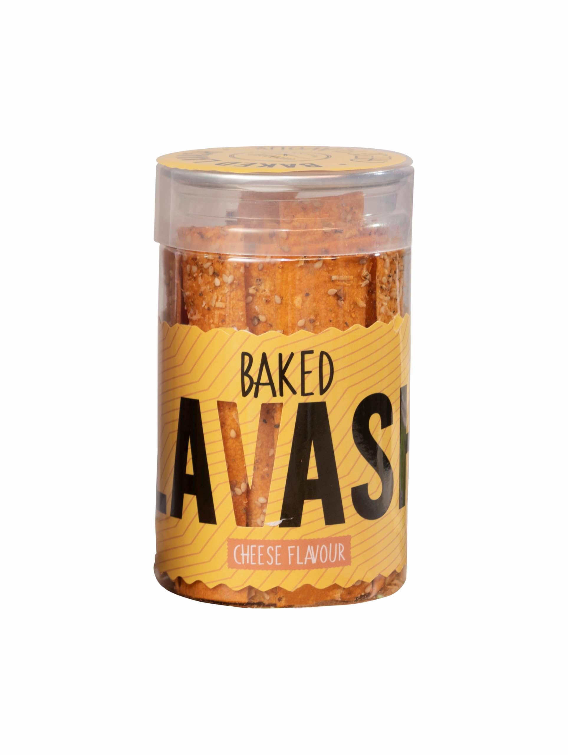 Unwrap Happiness Baked Lavash Bread Stick Cheese Flavour | Baked Snack Crackers | A Flavorful Crunchy, Crispy, Spicy Long Chips | Butter (5.1%) | High Protein Low Trans Fat On The Go Snack | 100 Grams
