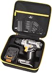 Tourmate Hard Storage Case for DEKOPRO Power Drill Cordless - Travel Case for 20 Volt Drill Driver Kit(Only Case) (Pink)