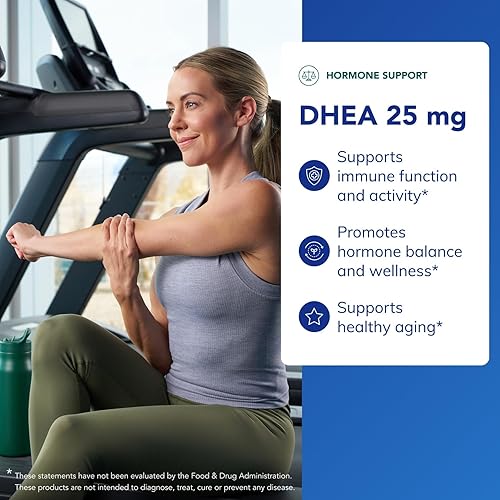 Vista 10 de Pure Encapsulations DHEA 25 mg - Suplemento para apoyo inmunológico, equilibrio hormonal, apoyo al metabolismo y niveles de energía* - con DHEA