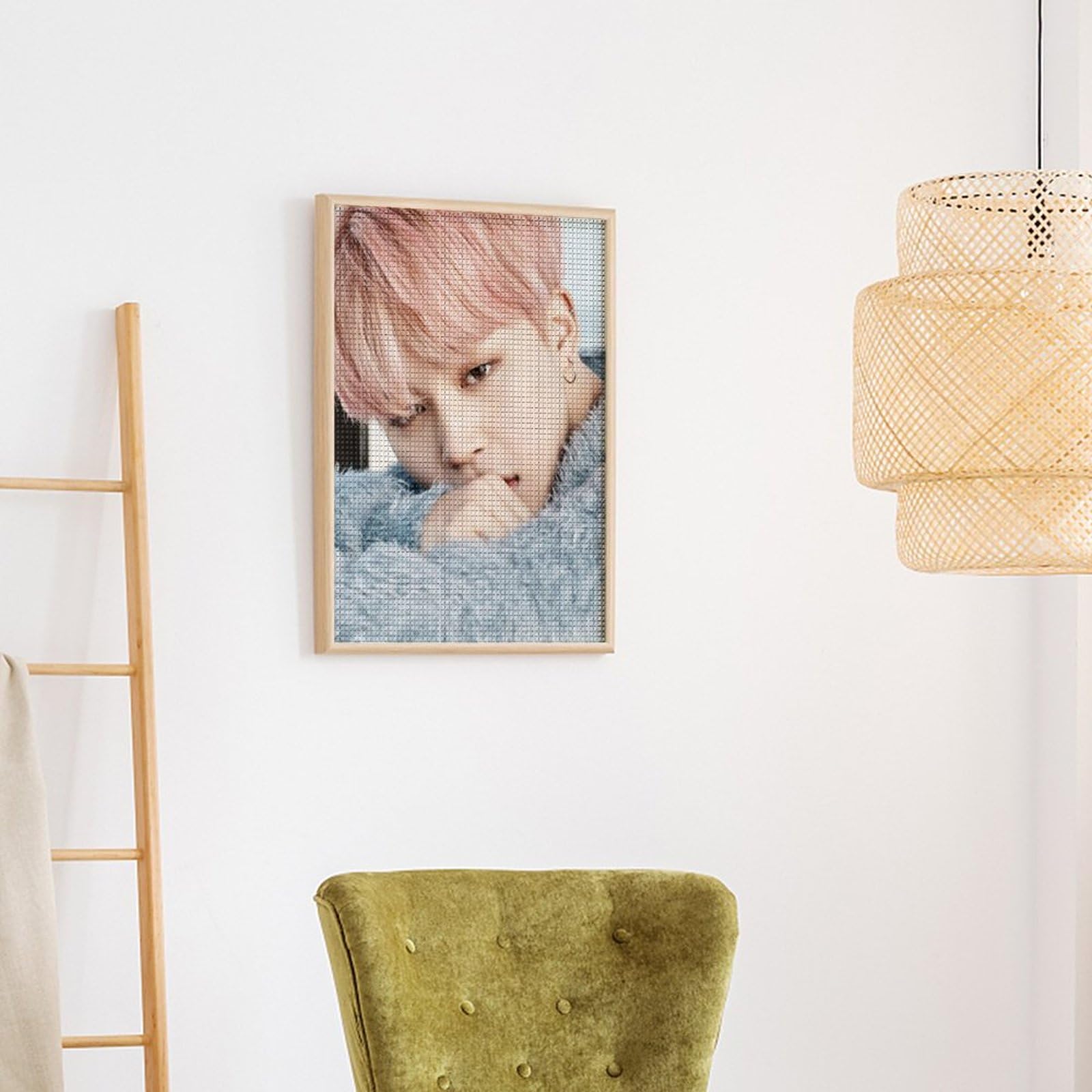 Amazon.co.jp: 75×100cm ダイヤモンドアート BTS 防弾少年団 JIMIN