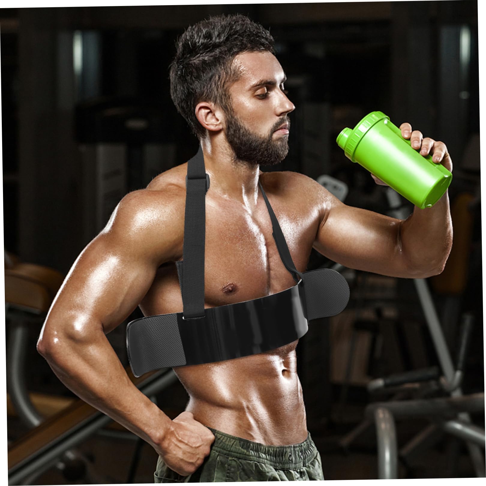 GALPADA Isolatore per Bicipiti in Lega di Alluminio Resistente Tavola per Allenamento Bicipiti e Avambracci Attrezzo per Bodybuilding e Sollevamento Pesi Supporto Ergonomico per