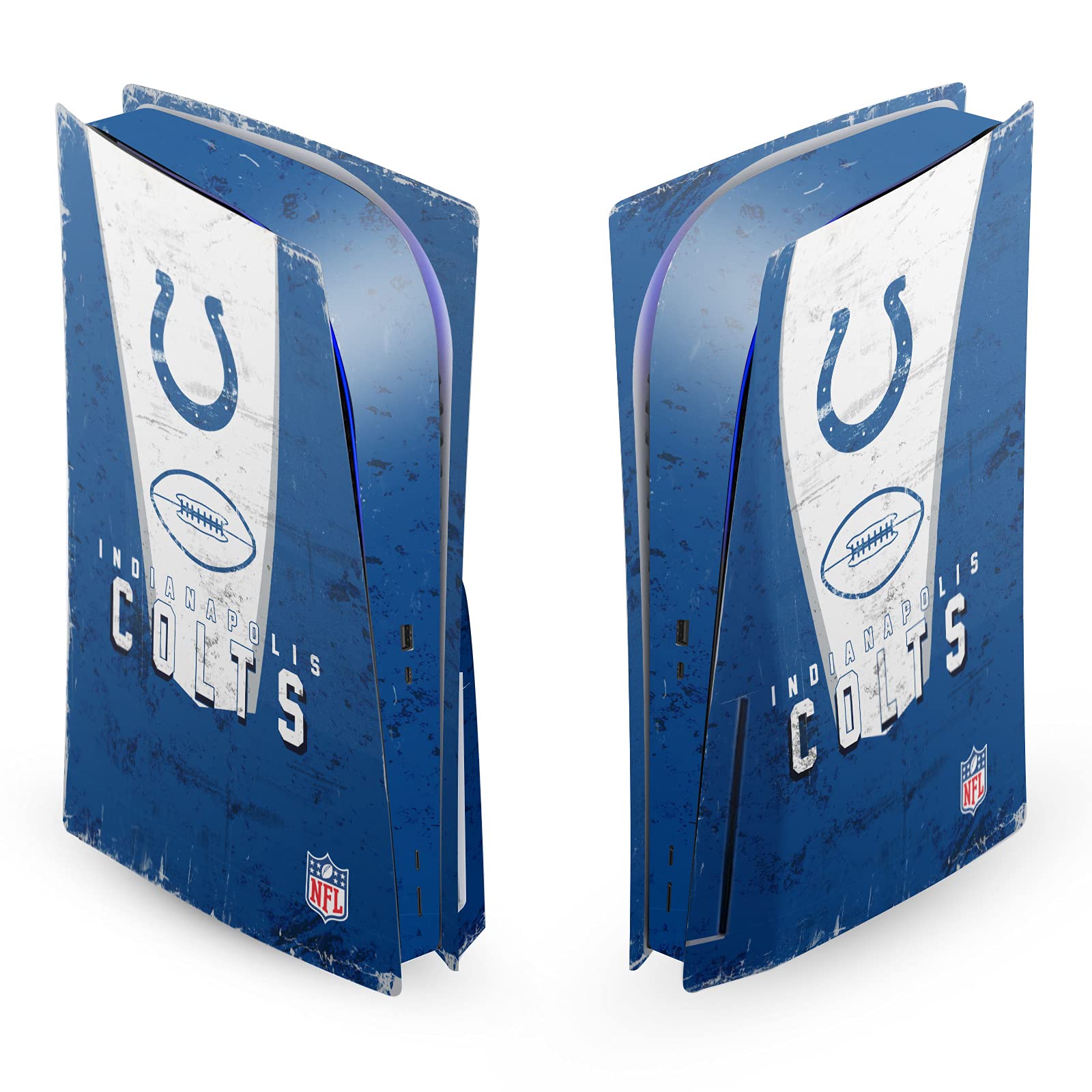 Vinyle autocollant de jeu Indianapolis Colts pour masquer les rayures de la console PS5