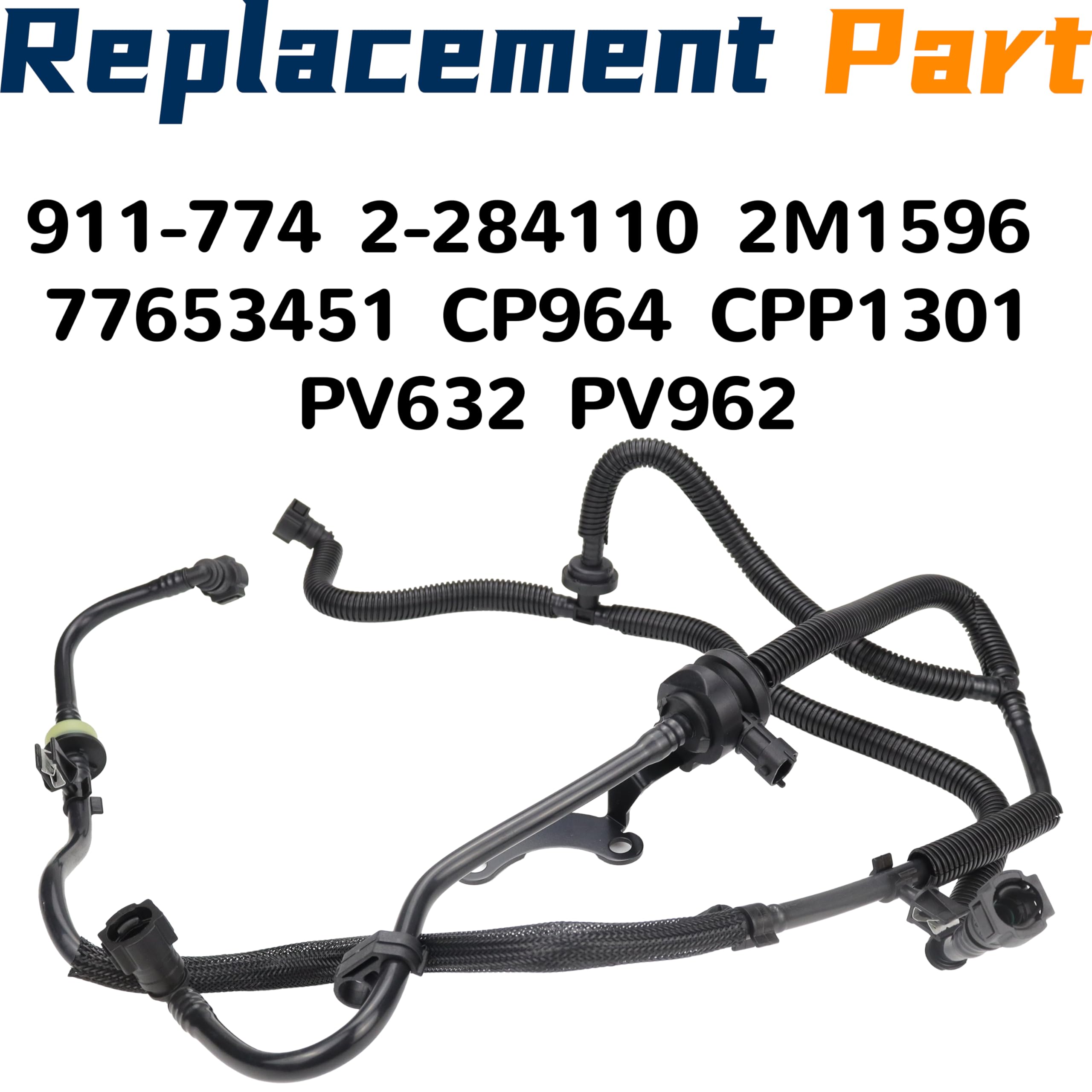 Evap Valve de purge Evap Solénoïde d'évent compatible avec Ford Escape Lincoln MKC 2013 2014 2015 2016 Vapor Evap Canister Vent Solénoïde Canister Purge Solénoïde Purge Solénoïde 911-774