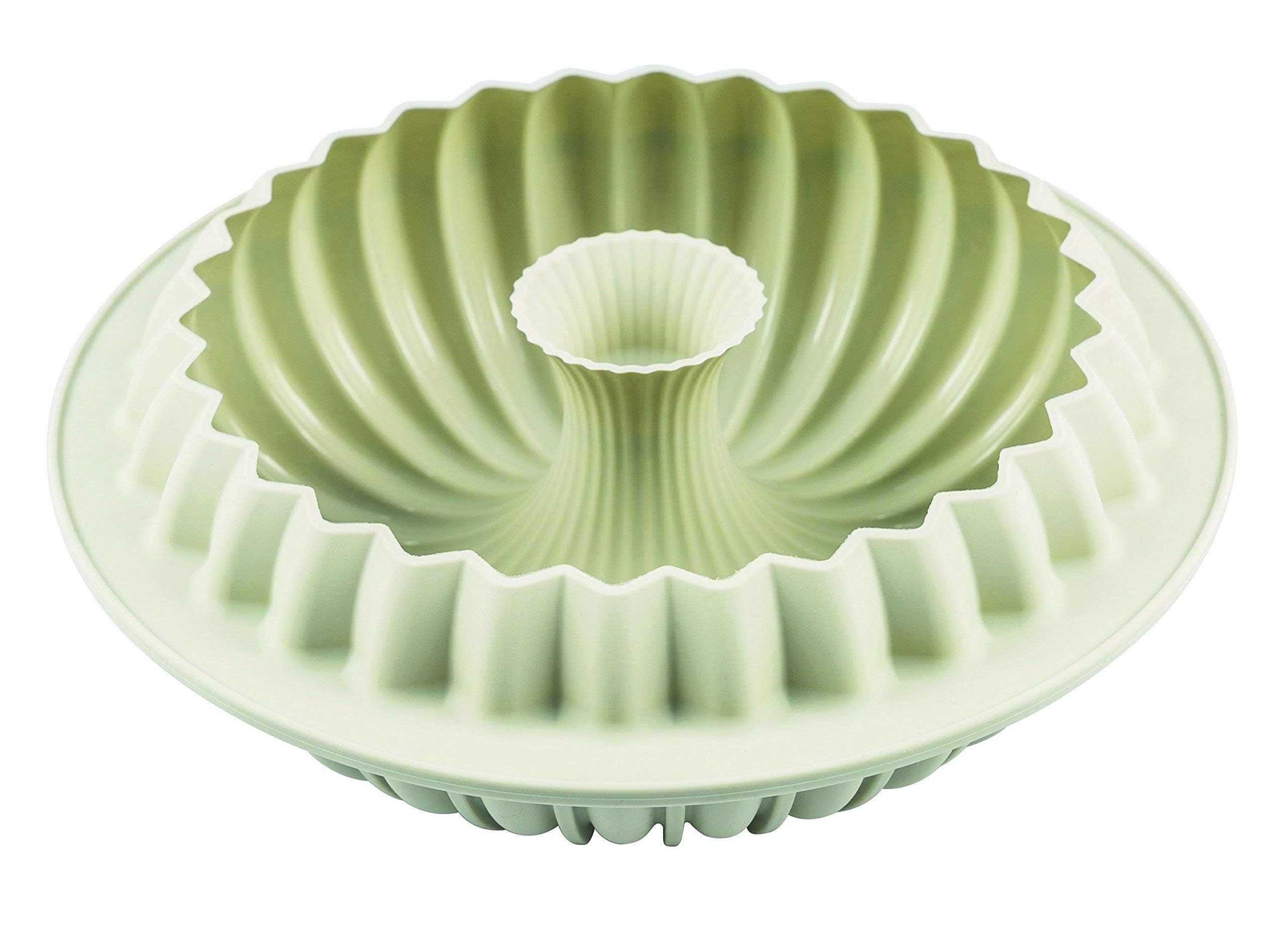 silikomart | Nowoczesna silikonowa forma do ciasta, nieprzywierająca, 4 sztuki w opakowaniu 3D, wzór 3D, Ø 195h 68 mm, pojemność 1530 ml, wyprodukowano we Włoszech