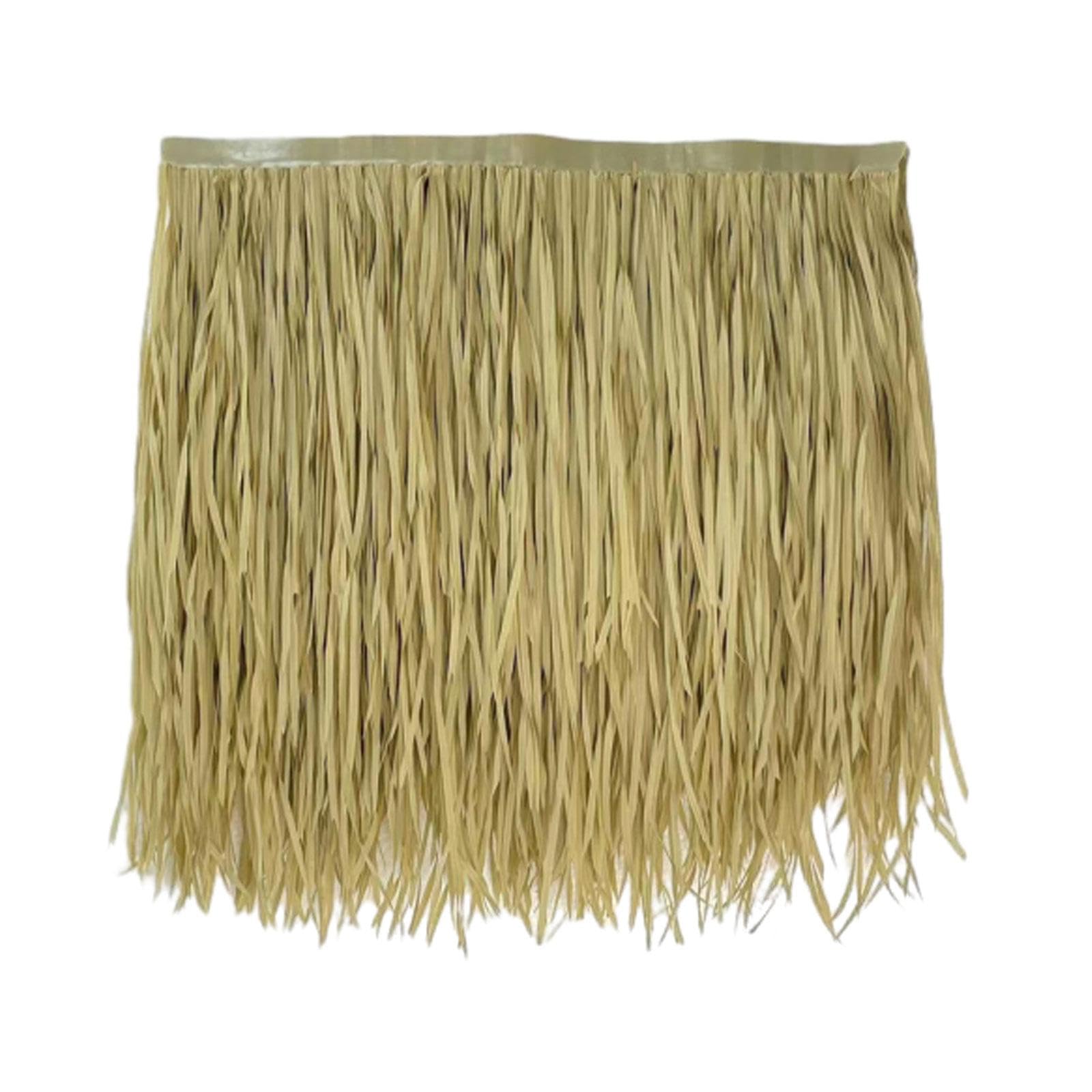CALANDIS™ Straw Roof Thatch Fake Grass Skirting Roof for Thatch Roofing Garden Outdoor Style B | Synthetic Grass | Landscaping & Garden Materials | Gardening Supplies | Yard, Garden & Outdoor Living-image-32