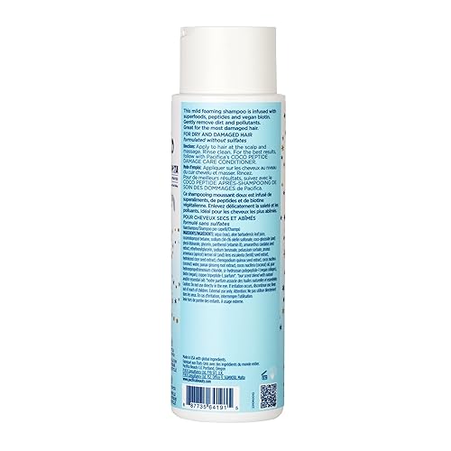 Vista 86 de Pacifica Belleza, champú revitalizante purificador de romero, menta calmante, desintoxica el cuero cabelludo y el cabello de la acumulación