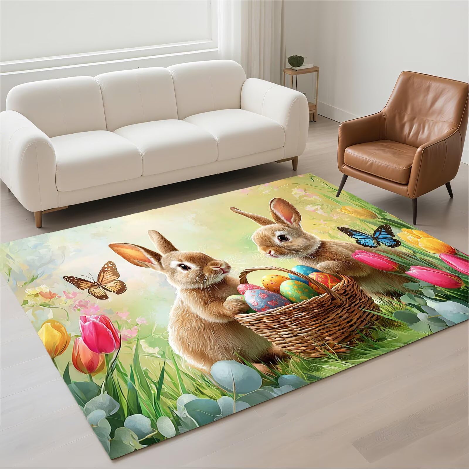 Tapis lavable en machine antidérapant et résistant à l'eau 50x80cm