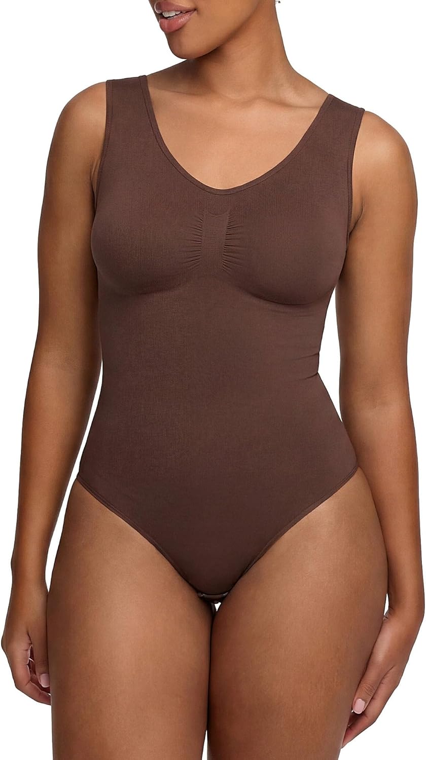 Die besten Shapewear-Body-Äs für Damen und Männer: Hochwertige Auswahl! 13 Creamy Fabrics Tank Body mit Slip