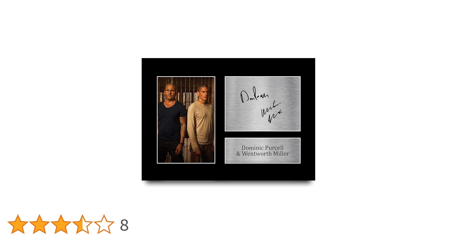 Amazon.co.jp: HWC Trading A4 Dominic Purcell & Wentworth Miller