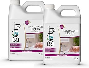 Diolty Hand Wash Liquid 10L Lavender Refill Can - 99.9% Germ Protection, Moisturizing, Paraben-Free, Long-Lasting Scent, Bulk for Soft Hands