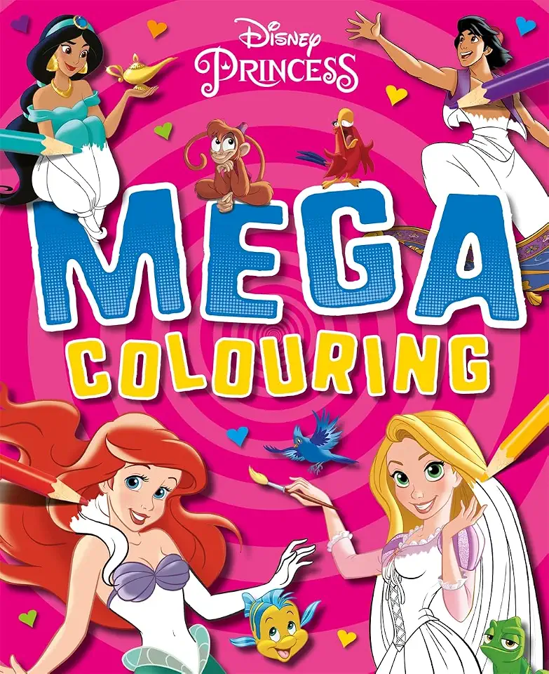 Disney Princess: Mega Colouring