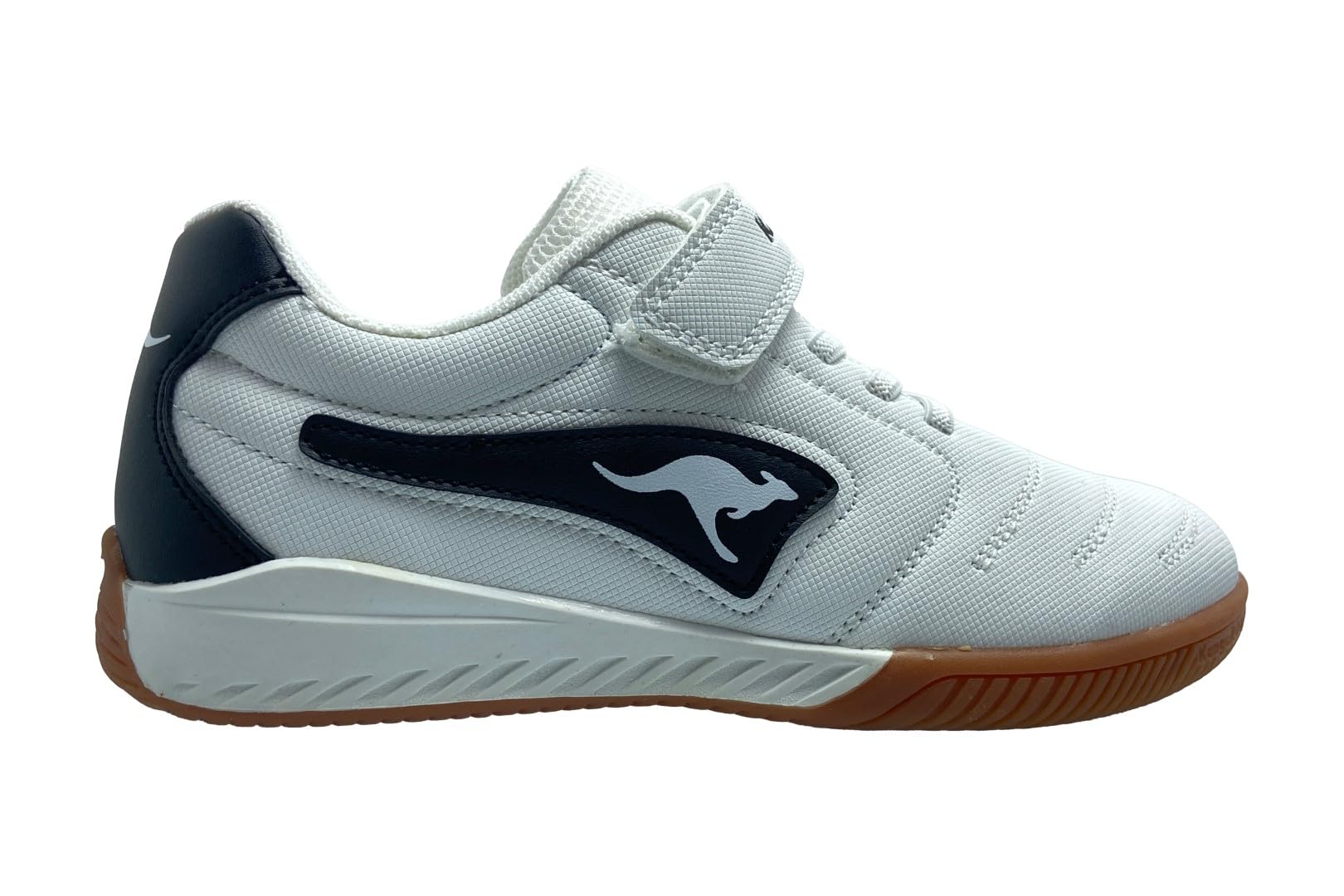 KangaROOS K5-drib EV Sneaker, White Jet Black, 3 UK