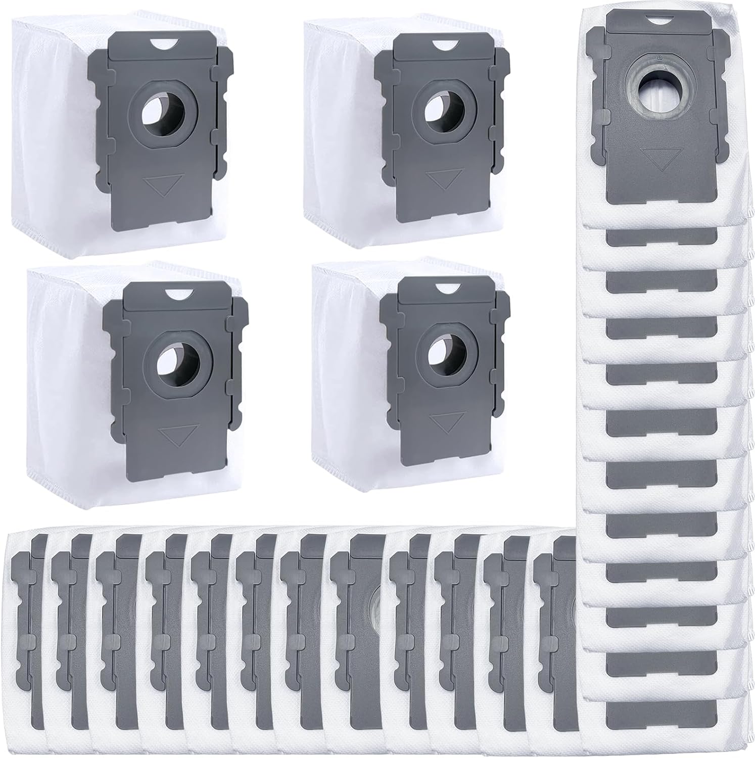 NautDuty 28 Pack Replacement Roomba Vacuum Bags Compatible