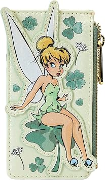 Loungefly Disney Tinker Bell 4-Leaf Clover Large Card Holder