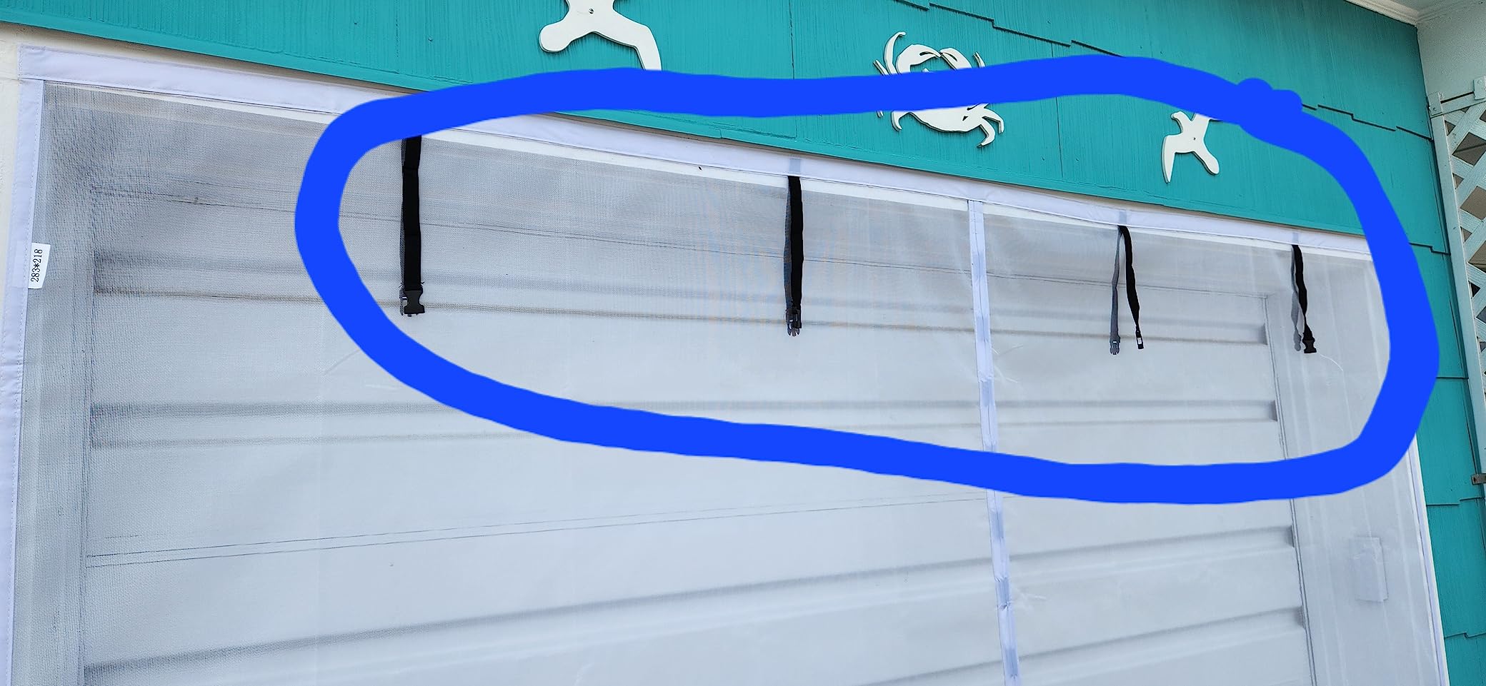 7/mo Finance Garage Screen Door for 1 Car Garage Doors