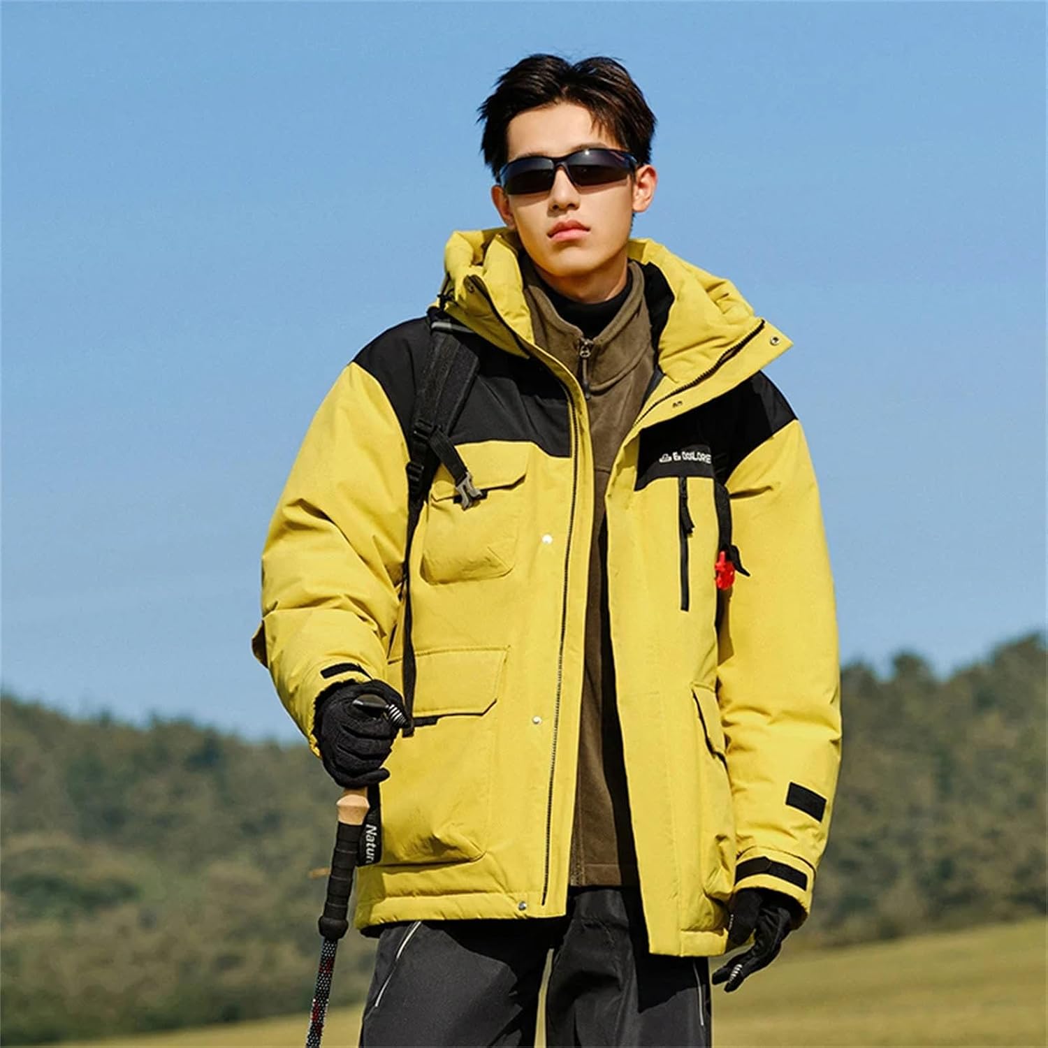 Down Jacket Men's Puffer Jacket Waterproof Winter Parka jacket Warm Thicken Ski Jacket Coat