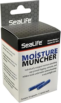 Sealife Moisture Muncher Capsules for SportDiver Underwater Housing for Smartphones (Blue)