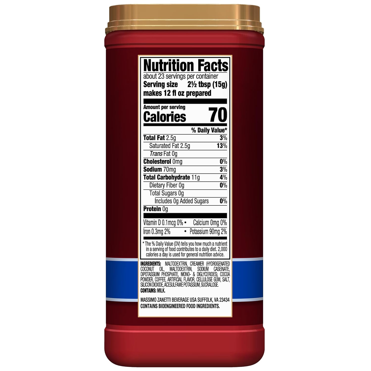 Hills Bros. Flavor Coffee (Sugar-Free French Vanilla, 12 Ounce (Pack of 8))